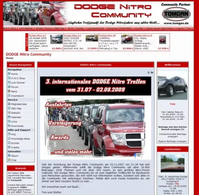 Bild: 3. internationale Dodge Nitro Treffen
