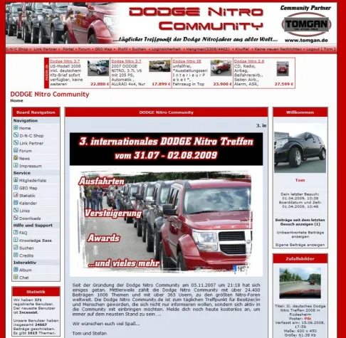 3. internationale Dodge Nitro Treffen Bild: 3. internationale Dodge Nitro Treffen