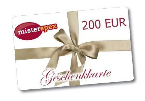 Bild: Geschenkgutscheine für Brillen neu im Sortiment von Mister Spex