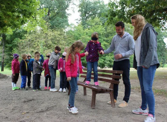 Bild: 3100 Schulkinder und Lehrkräfte beteiligten sich 2015 an 'Olympia ruft: Mach mit!'