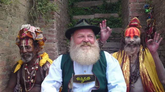 Bild: Ein Österreicher in Nepal