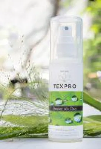 Bild: Das neue TexPro Spray für Textilien: 100% bio gegen Schweißgeruch