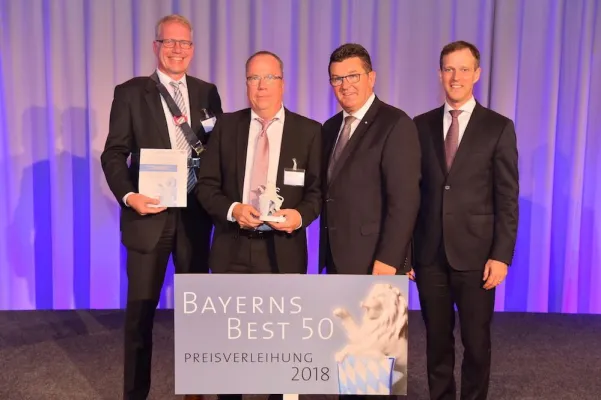 Bild: Preisverleihung „Bayerns Best 50“: iC Consult erhält Auszeichnung