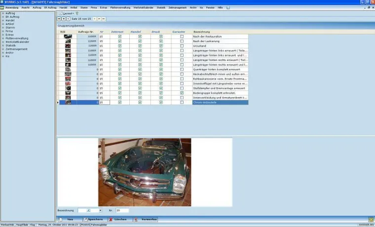 Moderne Software für historische Fahrzeuge Bild: Moderne Software für historische Fahrzeuge