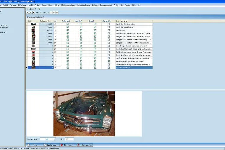 Bild: Moderne Software für historische Fahrzeuge