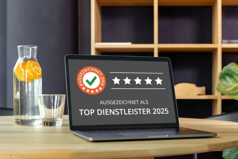 Vertrauen entscheidet: AUSGEZEICHNET.org erhält Auszeichnung als “Top Dienstleister 2025” Bild: Vertrauen entscheidet: AUSGEZEICHNET.org erhält Auszeichnung als “Top Dienstleister 2025”
