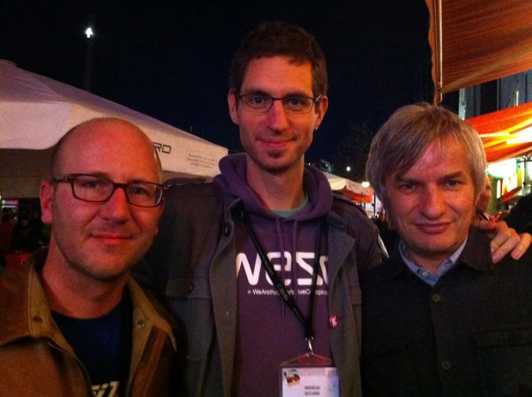 Vorstand des VUT Nord (v.l.n.r.): Ben Galler, Andreas Gutjahr, Helmut Heuer