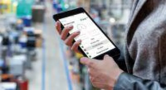 Bild: Neues Betreibermodell für das automatisierte Kennzeichnen von Paletten