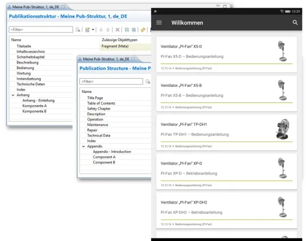 Technische Dokumentation und mobile Informationswelt mit DOCUFY Bild: Technische Dokumentation und mobile Informationswelt mit DOCUFY