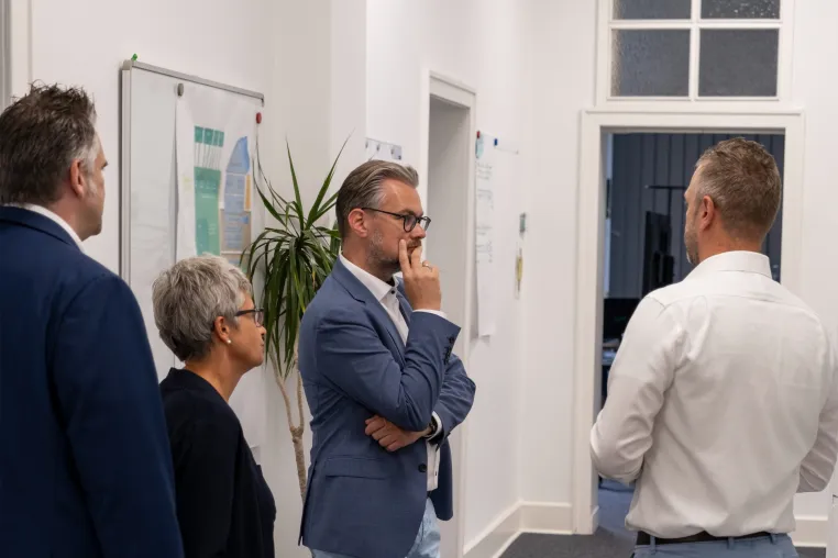 FITKO-Präsident Dr. André Göbel besucht die PROSOZ Herten GmbH Bild: FITKO-Präsident Dr. André Göbel besucht die PROSOZ Herten GmbH