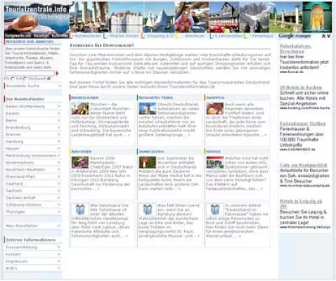 Bild: Urlaubstrends 2009 - Spontan, Auto, Deutschland