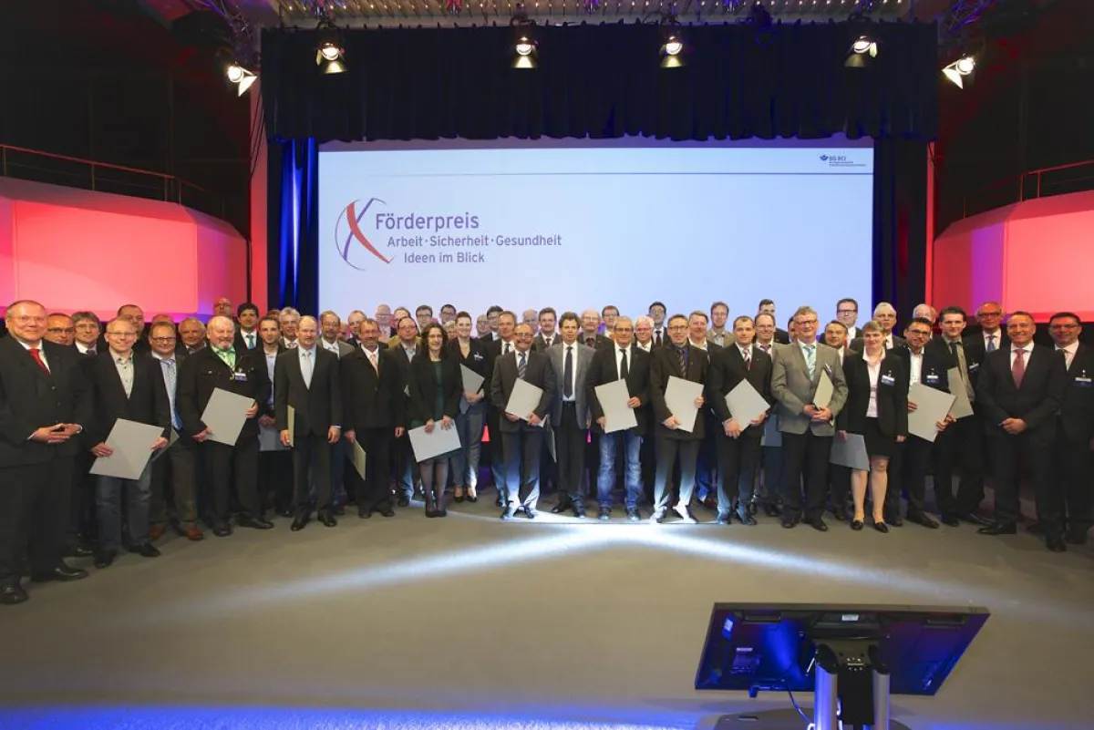 Die Preisträger des Förderpreises 2014 bei der Preisverleihung am 16. Mai in Frankfurt