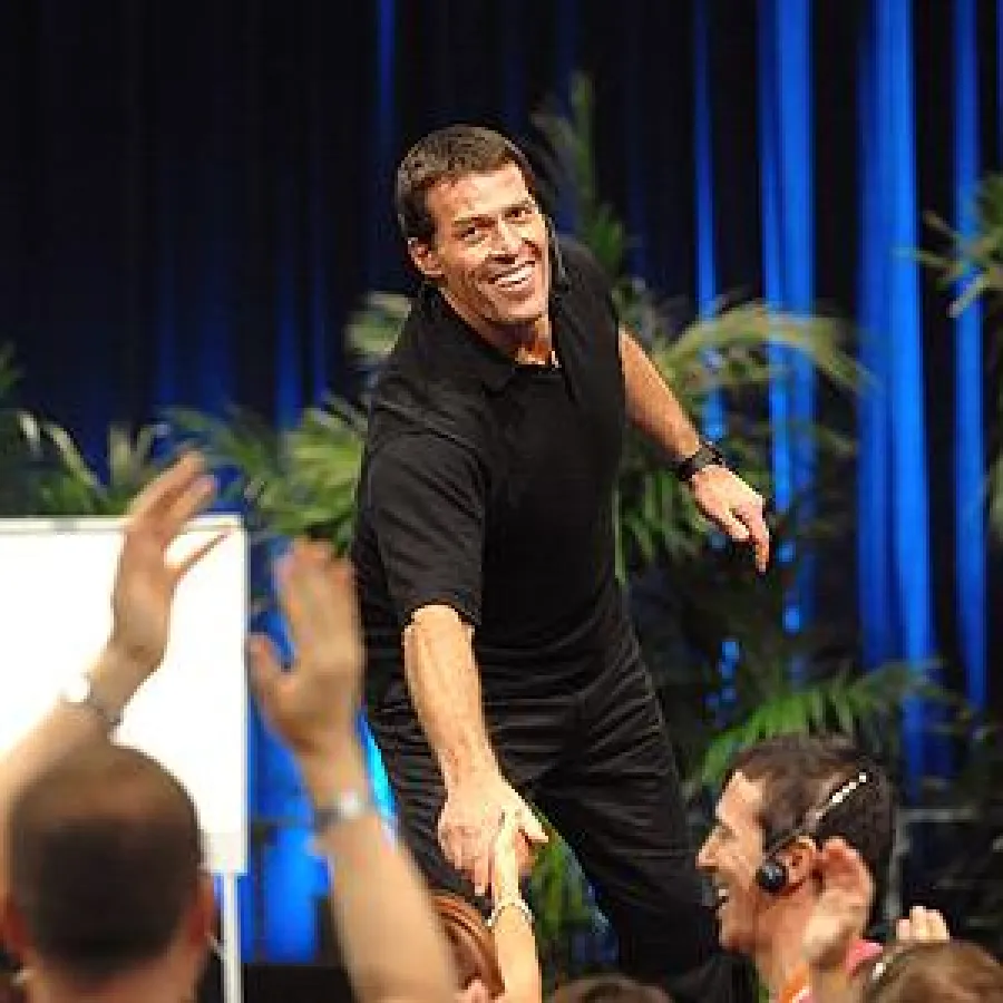 Anthony Robbins beim
