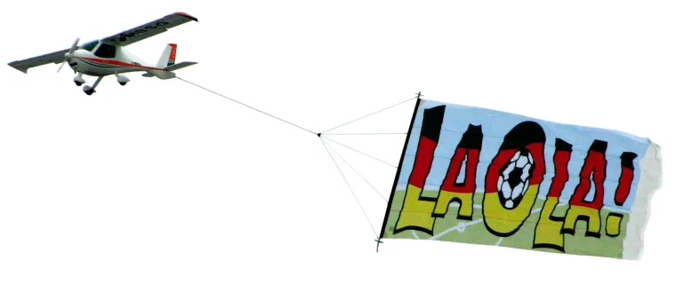 Bild: Strategische Allianz in der Luftwerbung