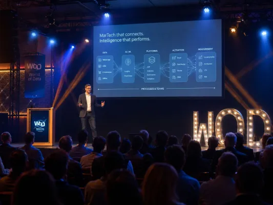 Bild: World of Data 2026: MarTech-Fokus zeigt, wie AI, Daten und integrierte Plattformen Marketing wirksamer machen