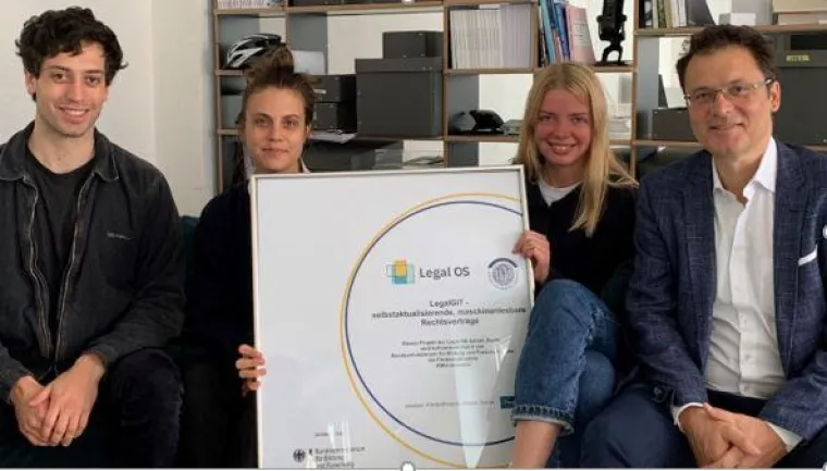 Bild: Berliner Legal Tech Startup Legal OS startet mit Fördermitteln durch