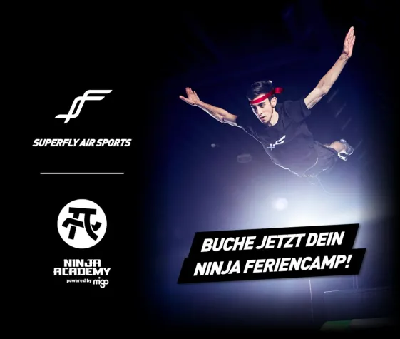 Bild: Superfly und migo machen Ninja-Nachwuchs in Feriencamps fit