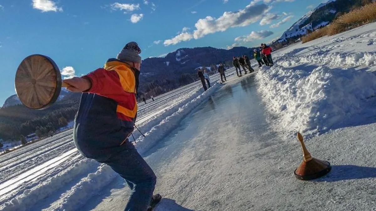 Volkssport Eisstockschießen