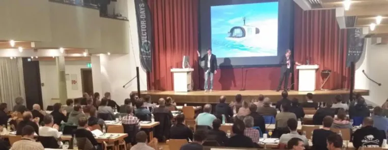 Bild: Erfolgreiche Premiere der Vector-Days in München