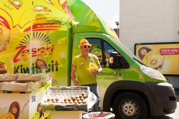 Bild: Vermarktungsagentur itc promotion verantwortet ab sofort deutschlandweite Umsetzung der Zespri® Roadshow