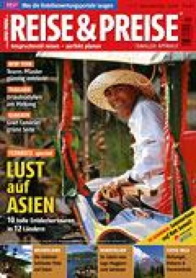 Die aktuelle Ausgabe des Reisemagazins REISE & PREISE