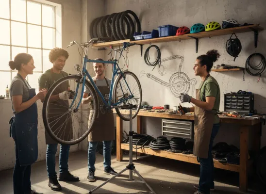 Bild: Zweite Chance für Drahtesel: Westwind Hamburg e.V. macht Mobilität zur Herzenssache