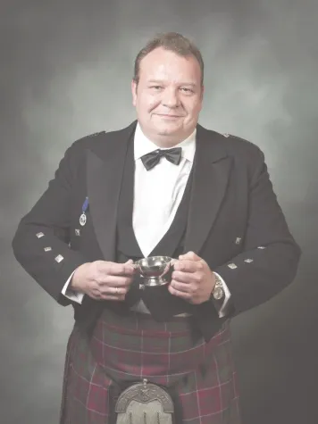 Bild: Andrea Caminneci wird „Keeper of the Quaich“
