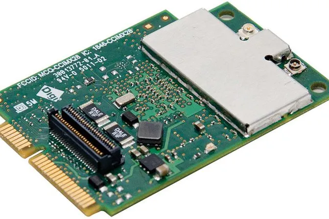 Atlantik Elektronik präsentiert das ConnectCardTM for i.MX28 Modul von Digi Bild: Atlantik Elektronik präsentiert das ConnectCardTM for i.MX28 Modul von Digi