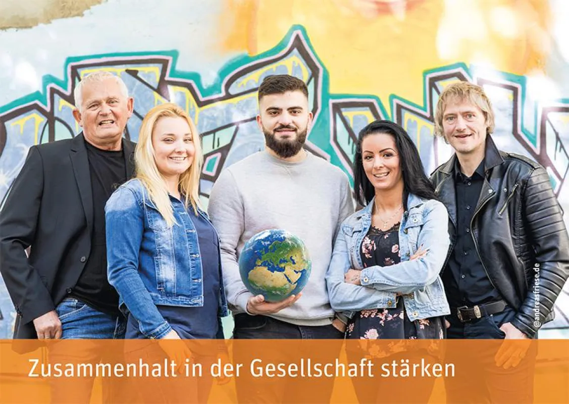 Die Stärkung des gesellschaftlichen Zusammenhalts ist heute wichtiger denn je.
