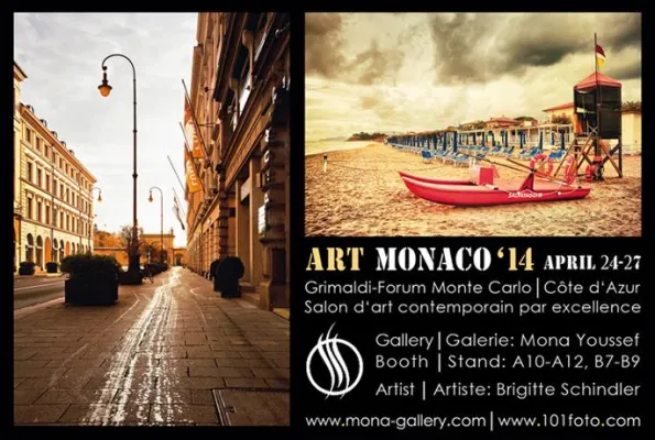 Bild: Münchner Fotografin Brigitte Schindler stellt Fine Art Fotos in Monaco aus.