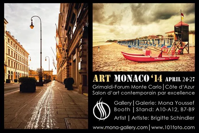 Bild: Münchner Fotografin Brigitte Schindler stellt Fine Art Fotos in Monaco aus.
