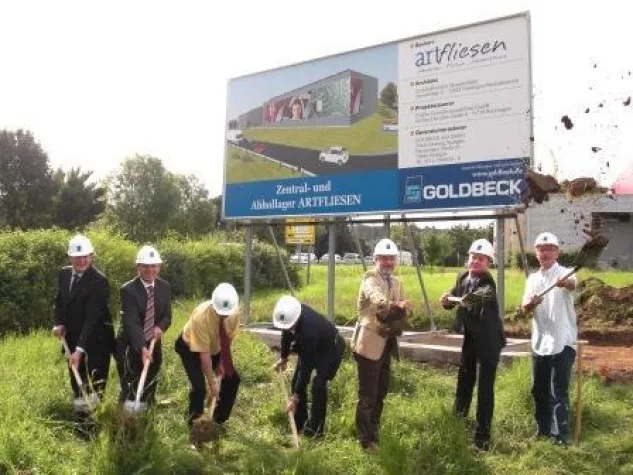 Neues Zentrallager durch GOLDBECK in Nürtingen Bild: Neues Zentrallager durch GOLDBECK in Nürtingen