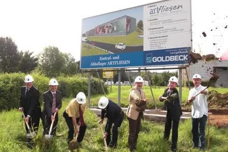 Bild: Neues Zentrallager durch GOLDBECK in Nürtingen
