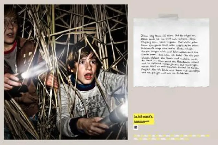 Viel Mut fürs Jahr 2009 - Kinder zeigen, wo es lang geht Bild: Viel Mut fürs Jahr 2009 - Kinder zeigen, wo es lang geht