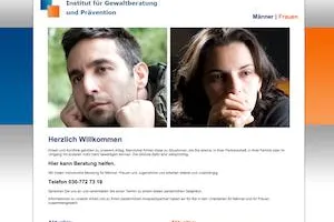 Bild: Gewaltberatung Berlin online auf TYPO3