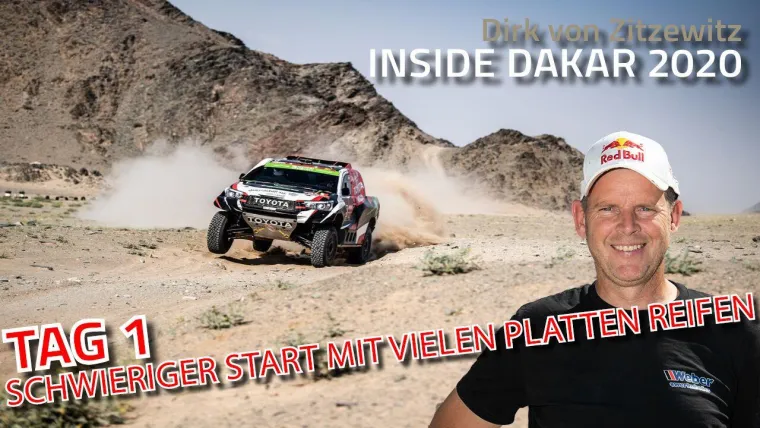 Bild: Hinter den Kulissen der Dakar 2020 mit Weber #Werkeholics Athlet Dirk von Zitzewitz