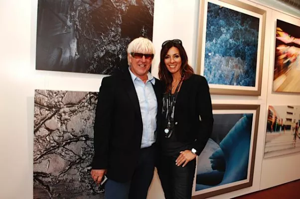 Dietmar Baum & Tini Papamichalis bei der Eröffnung der Galerie23 Bild: Dietmar Baum & Tini Papamichalis bei der Eröffnung der Galerie23