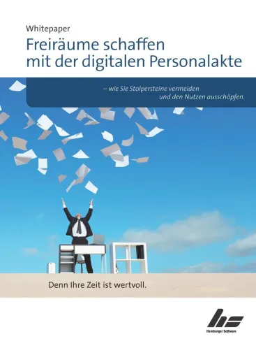 Whitepaper: Mit der digitalen Personalakte Freiräume für die Personalarbeit schaffen Bild: Whitepaper: Mit der digitalen Personalakte Freiräume für die Personalarbeit schaffen