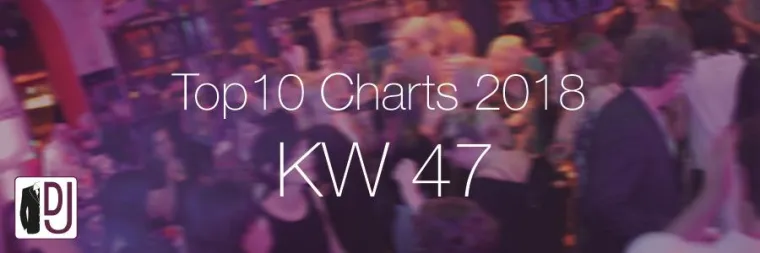 Bild: Aktuelle Top Ten-Charts KW 47/2018
