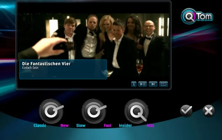 Bild: QTom launcht POP-Channel mit den Fantastischen Vier