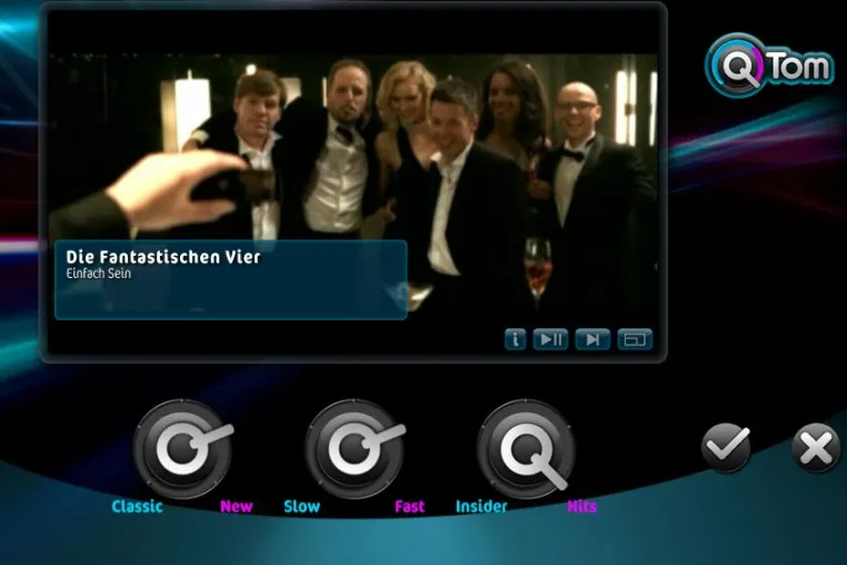Bild: QTom launcht POP-Channel mit den Fantastischen Vier