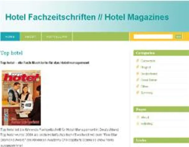 Bild: Start für hotelfachzeitschrift.de