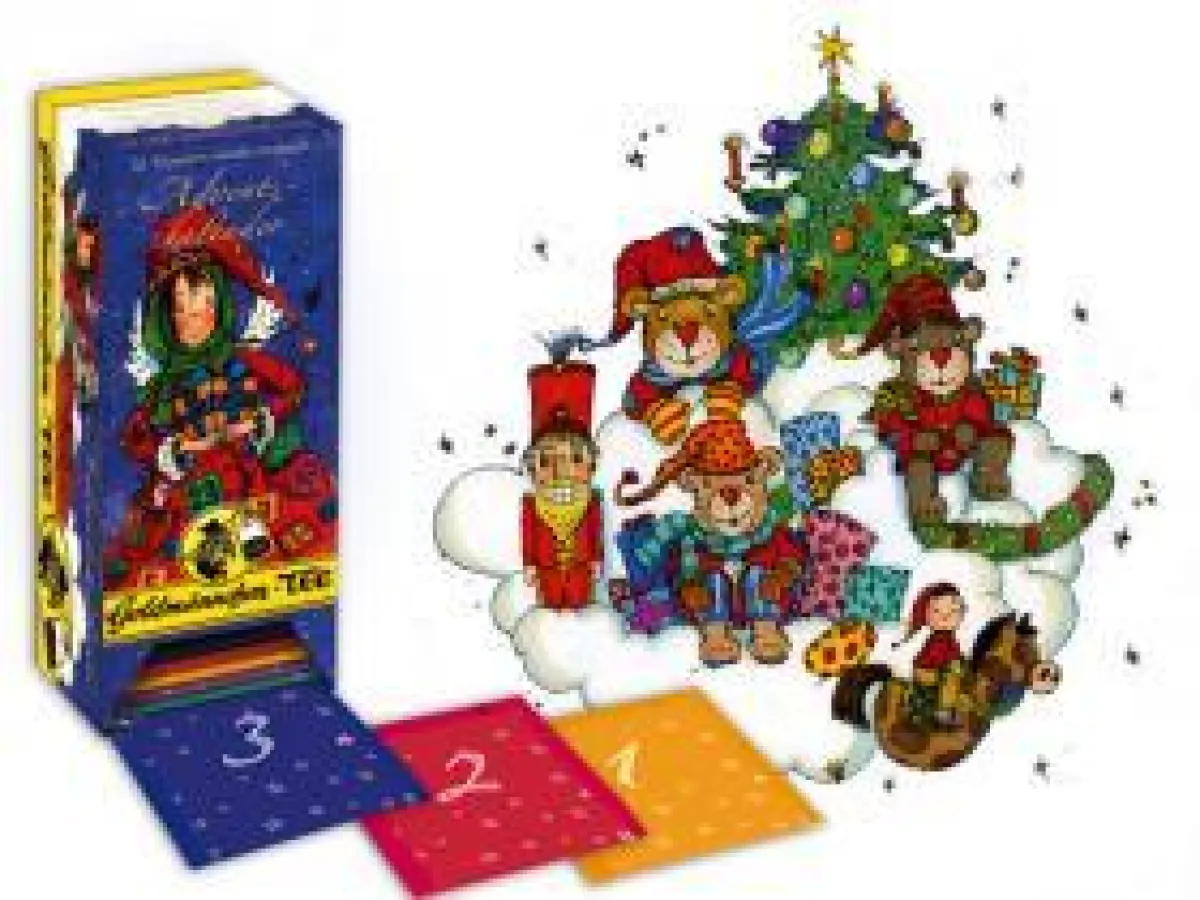 Der kleine Tee-Adventskalender von Goldmännchen-TEE