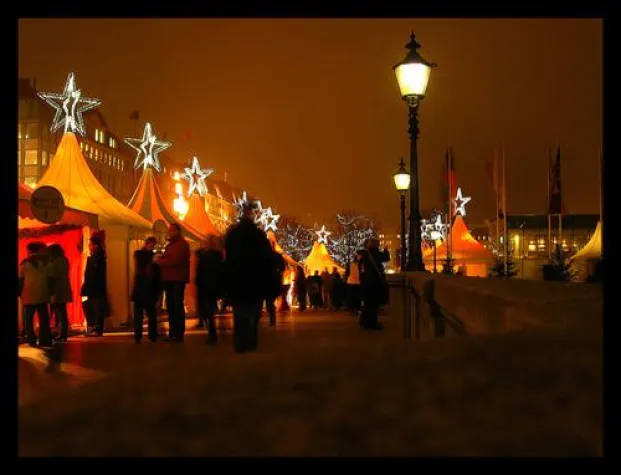 Bild: Weihnachtsträume an der Alster