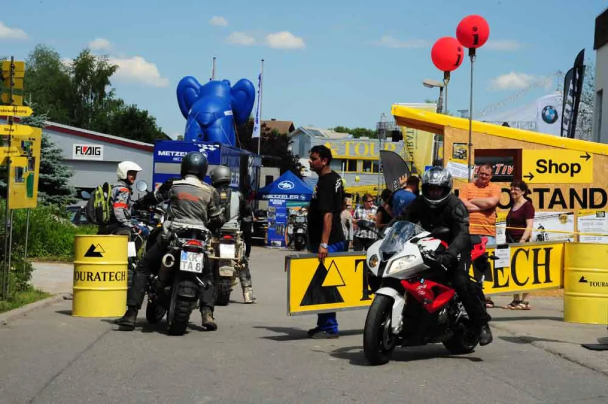 Beim Touratech Travel-Event in Niedereschach war allerhand geboten.