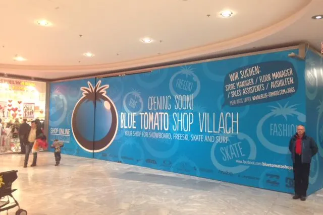 Bild: Villach sieht blau