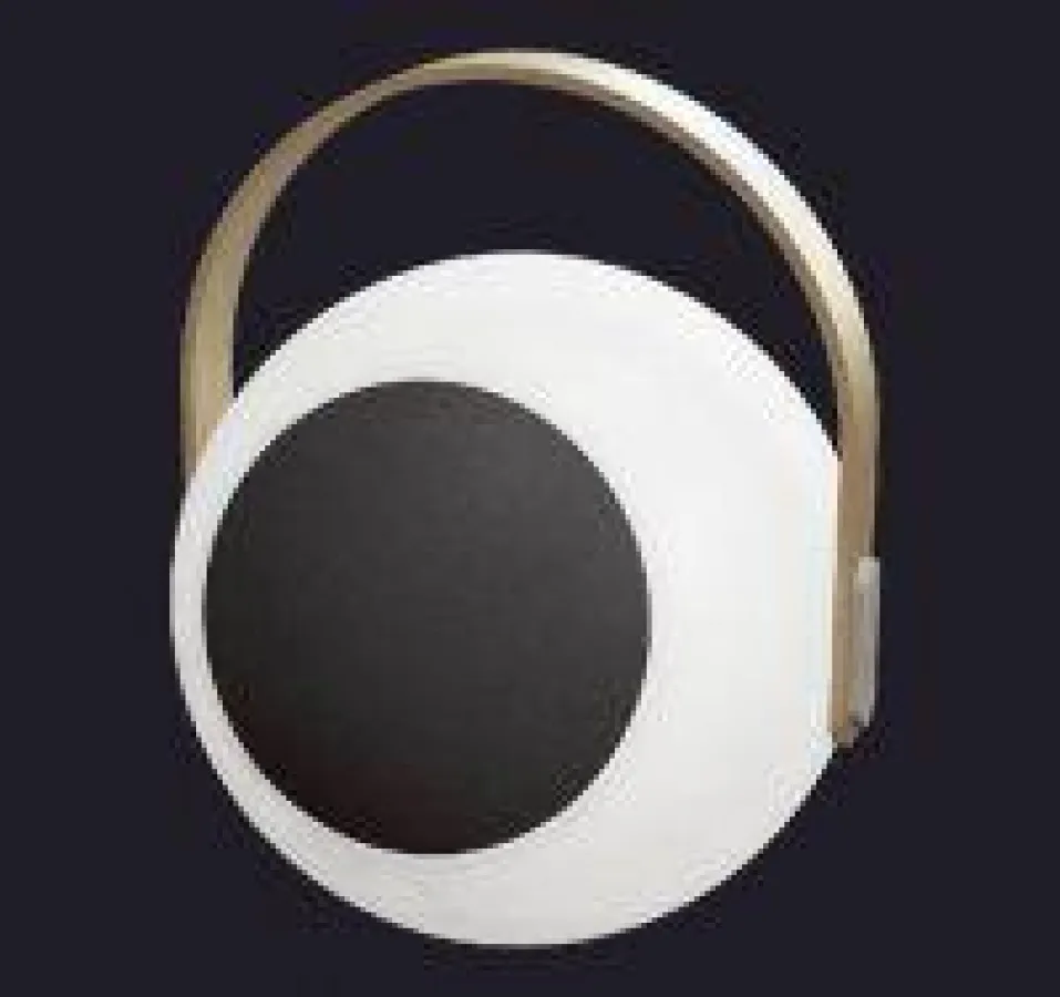 Der transportable Eye Speaker von Mooni Limited ist Leuchte und Lautsprechtsprecher zugleich. Foto: Firma