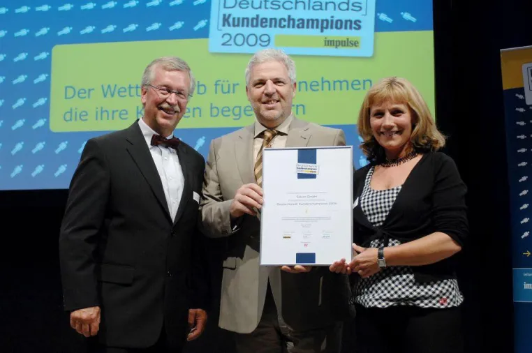 Select GmbH ist Kundenchampion 2009 Bild: Select GmbH ist Kundenchampion 2009
