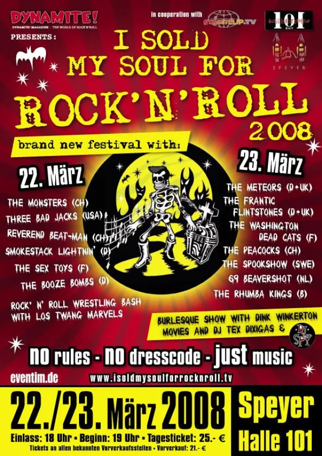 I SOLD MY SOUL FOR ROCK 'N' ROLL