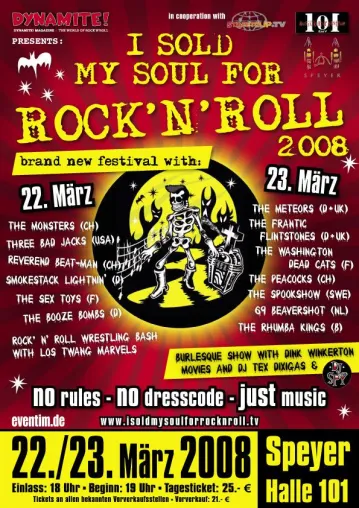 Festival: I SOLD MY SOUL FOR ROCK 'N' ROLL Bild: Festival: I SOLD MY SOUL FOR ROCK 'N' ROLL